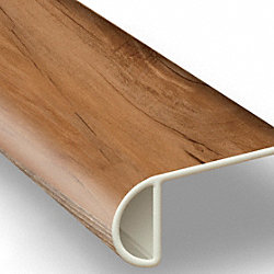 Pioneer Park Sycamore Vinyl Waterproof 2.25 in wide x 7.5 ft Length Low Profile Stair Nose